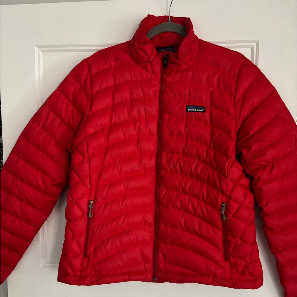 Patagonia Red Puffer Jacket